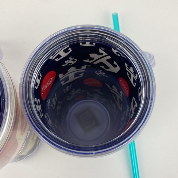 Whirley Royal Caribbean Cruise/Coca-Cola Insulated Tumblers set of 2 - Picture 10 of 16